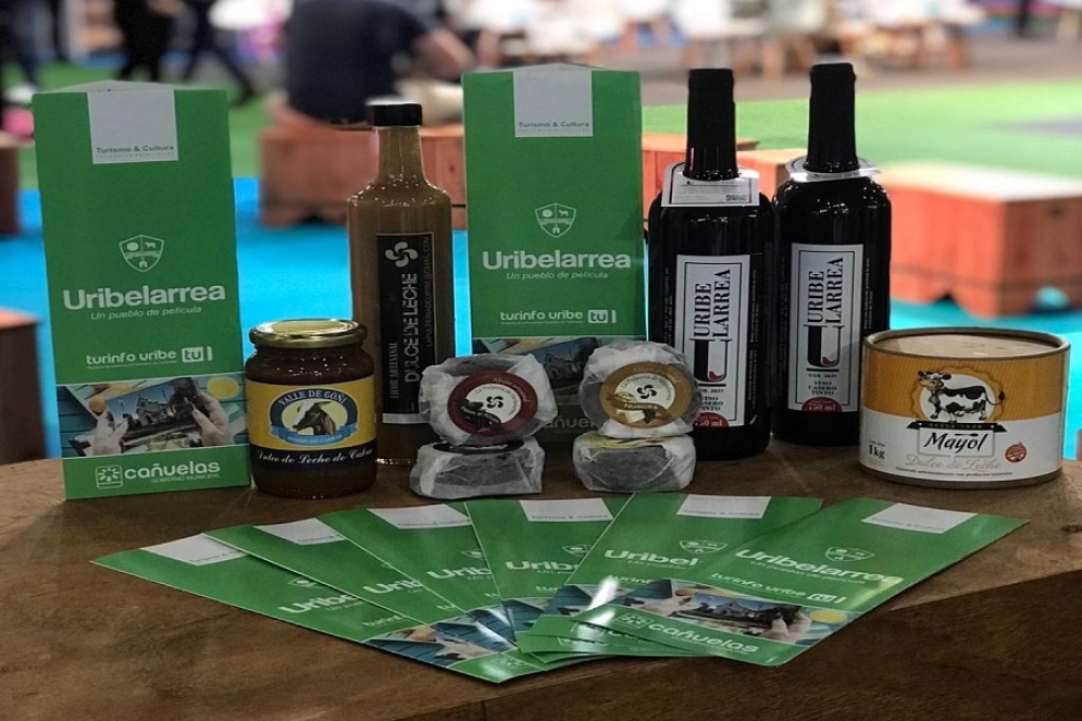 Algunos de los productos que estar&aacute;n en la feria "Caminos y Sabores".