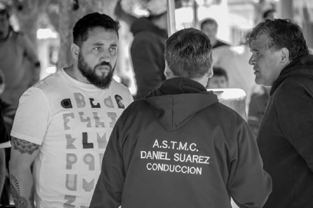 Jorge Behrens junto a Daniel Su&aacute;rez (de espalda) en otra &eacute;poca. 