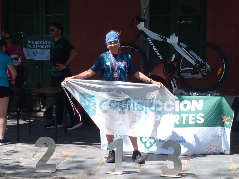 Ahora, Dom&iacute;nguez correr&aacute; el Trail Run de San Nicol&aacute;s, el 27 de octubre.