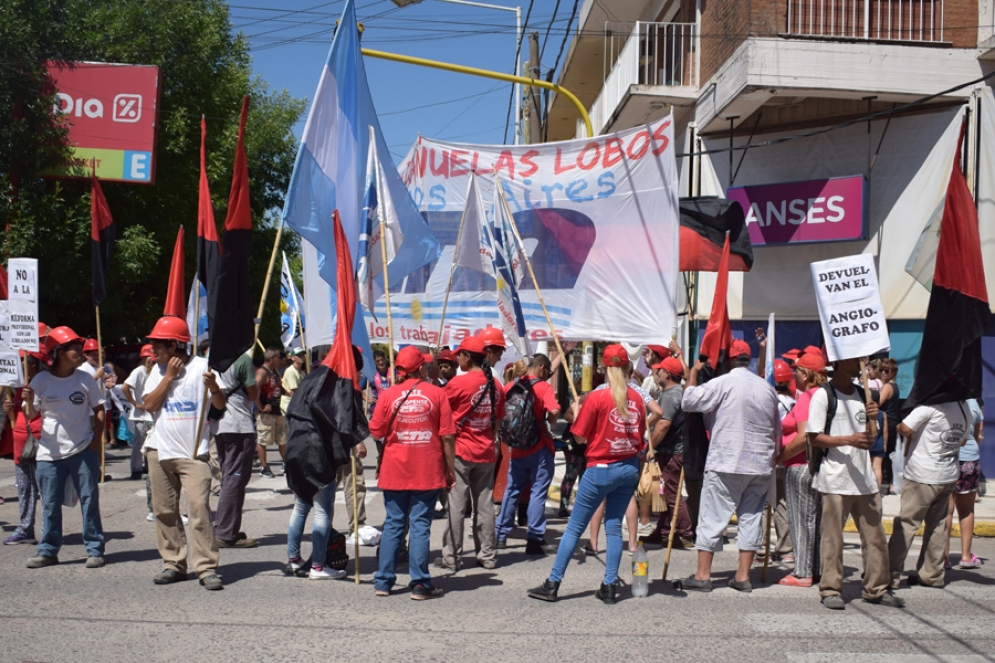 La CTA y otras organizaciones se manifestaron en ANSES