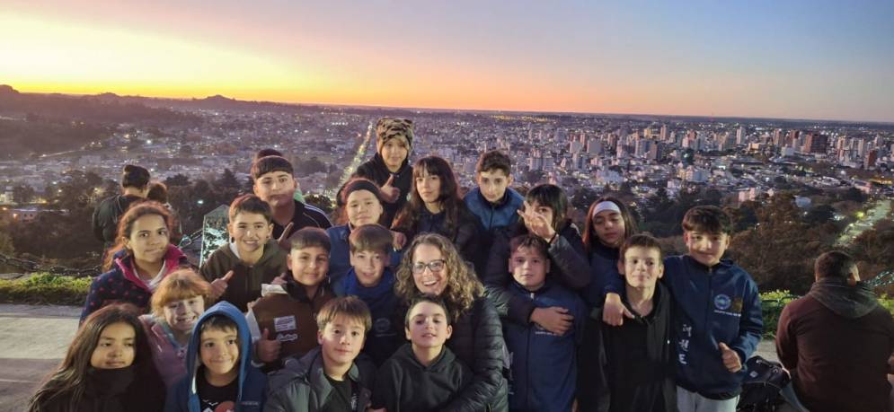 Un ilusionado por el viaje y la competencia.