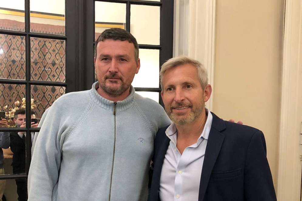 Mac Goey con Frigerio. Se acerca la l&iacute;nea de largada con miras a 2023.