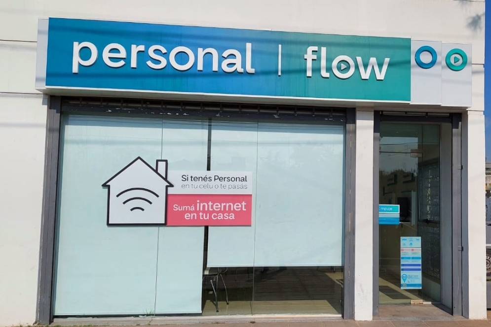 La oficina asaltada, ubicada a metros del barrio Hipotecario.