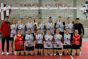 Frente a Ferro se dieron tres debuts (FOTO: CFC V&oacute;ley)