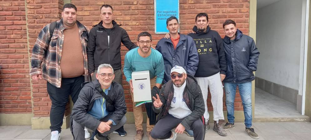 Un alto en medio de la jornada.