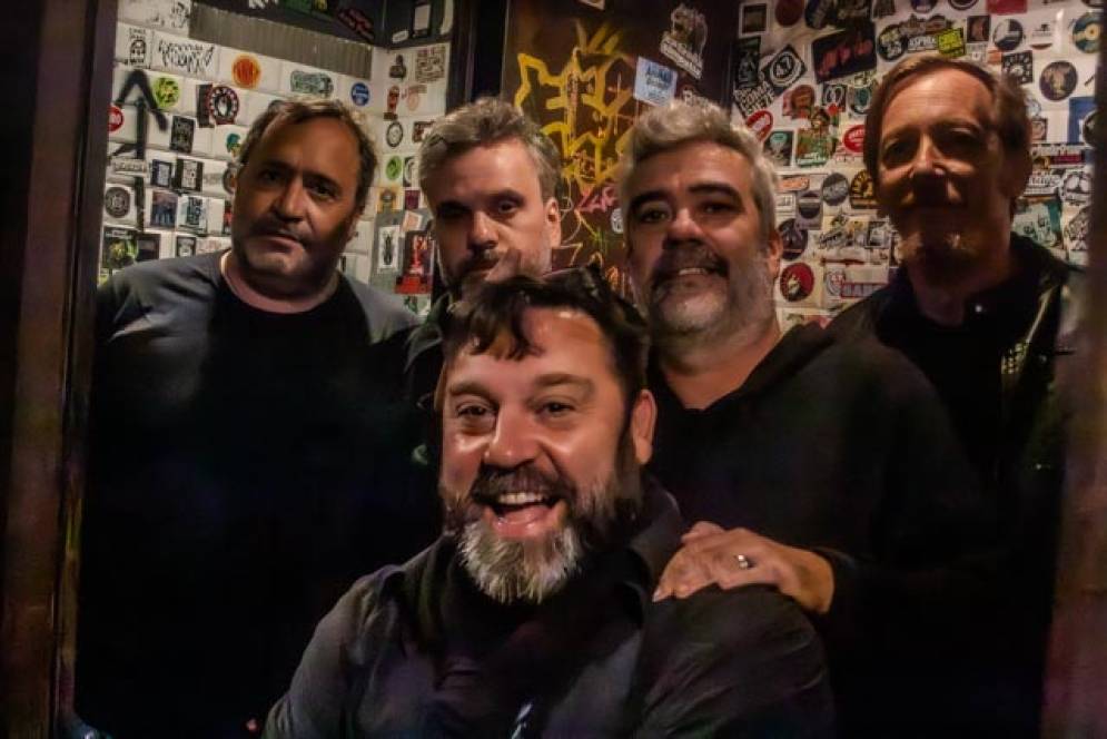 La banda, a pleno.
