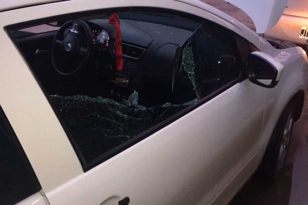 Piedras, autos rotos y balas de goma tras la eliminaci&oacute;n de Ca&ntilde;uelas