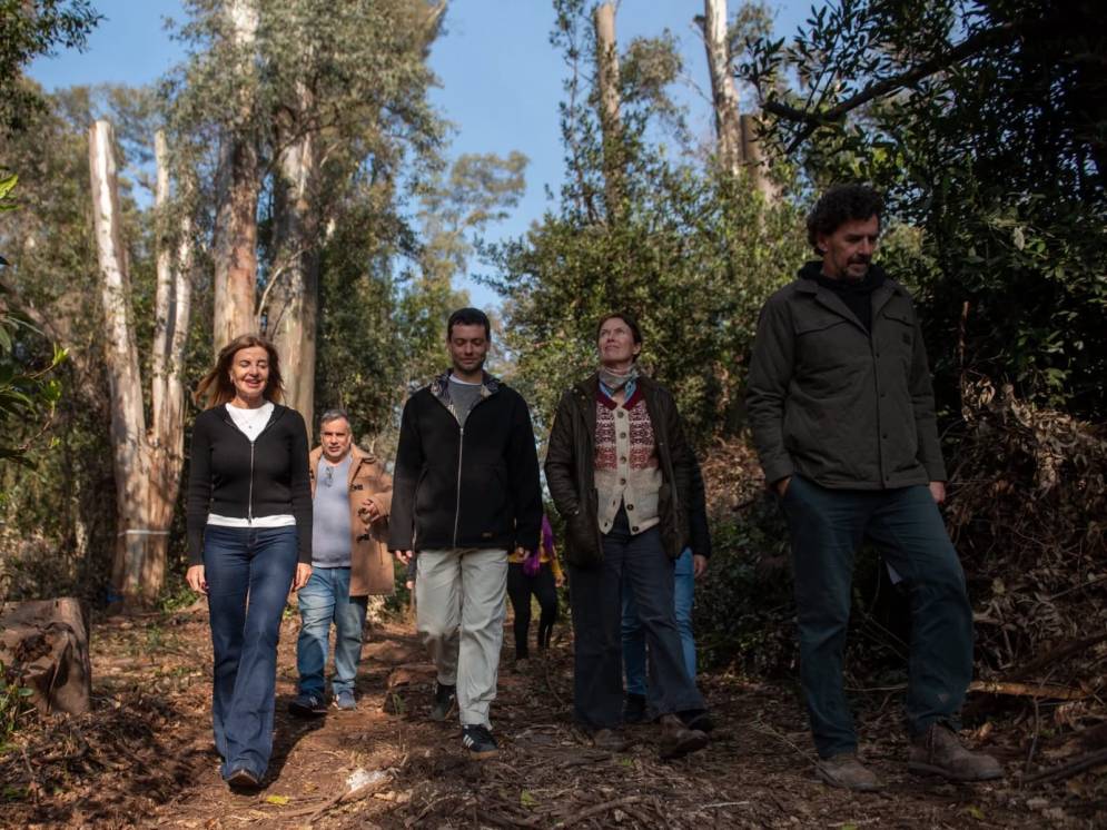Funcionarios y desarrolladores del proyecto observaron&nbsp;los&nbsp;avances.