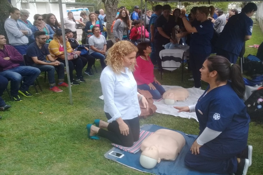 Curso de RCP y primeros auxilios