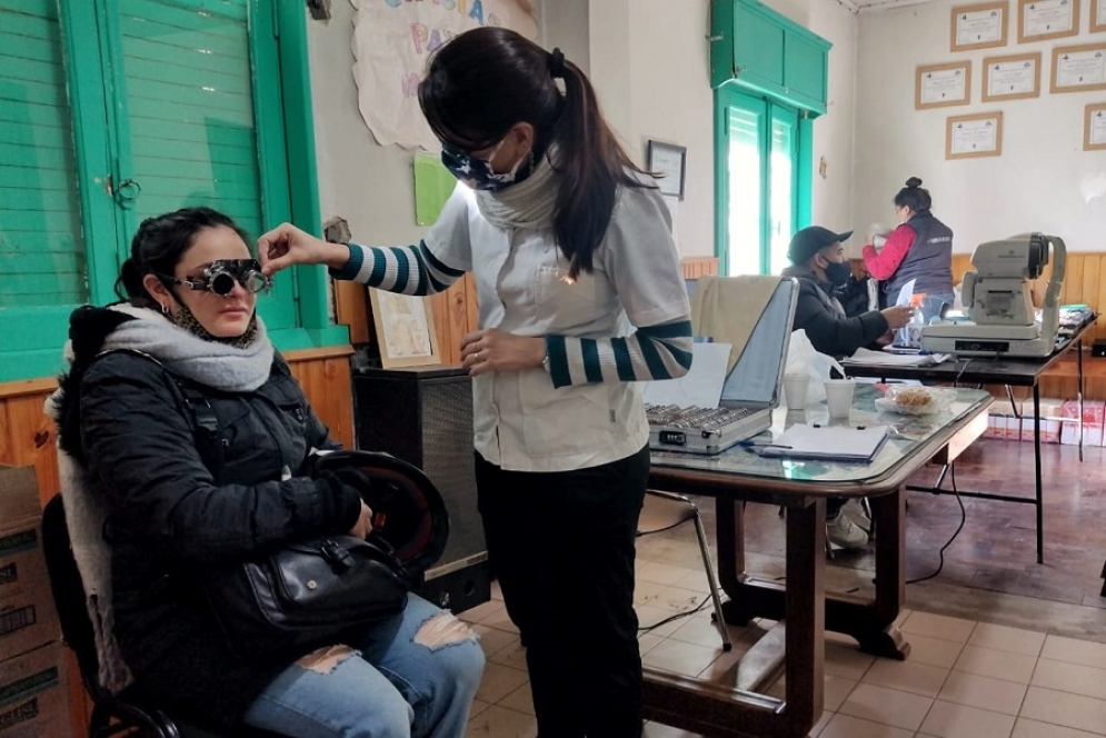 El operativo se desarroll&oacute; en la sede de la UOMA, en Independencia y Alem.