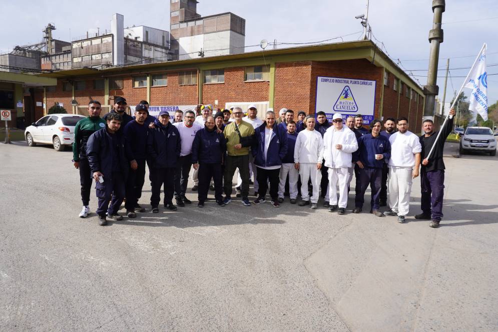 Este martes visibilizaron la disconformidad.