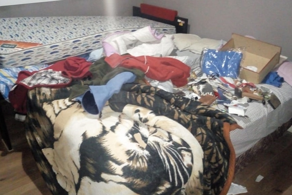 La entradera en el domicilio de Urondo colaps&oacute; a los frentistas.