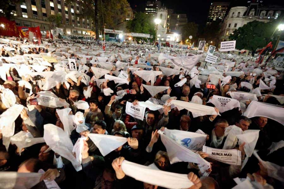 "Los que conducen el proyecto pol&iacute;tico de Cambiemos quieren el 2x1"