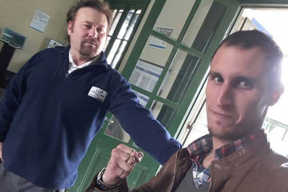 Daniel S&iacute;vori y Dimas Fern&aacute;ndez Ponce.