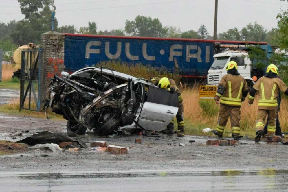Falleci&oacute; una menor en un accidente