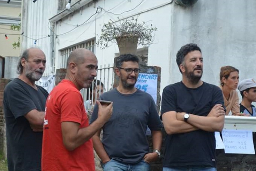 Ruete junto a Cid Menna uy dirigente 