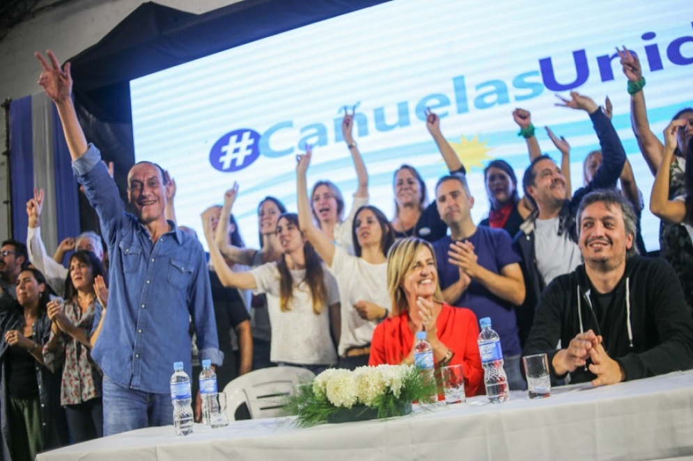 Arrieta, Fassi y Kirchner en un mediod&iacute;a de intenso calor. 