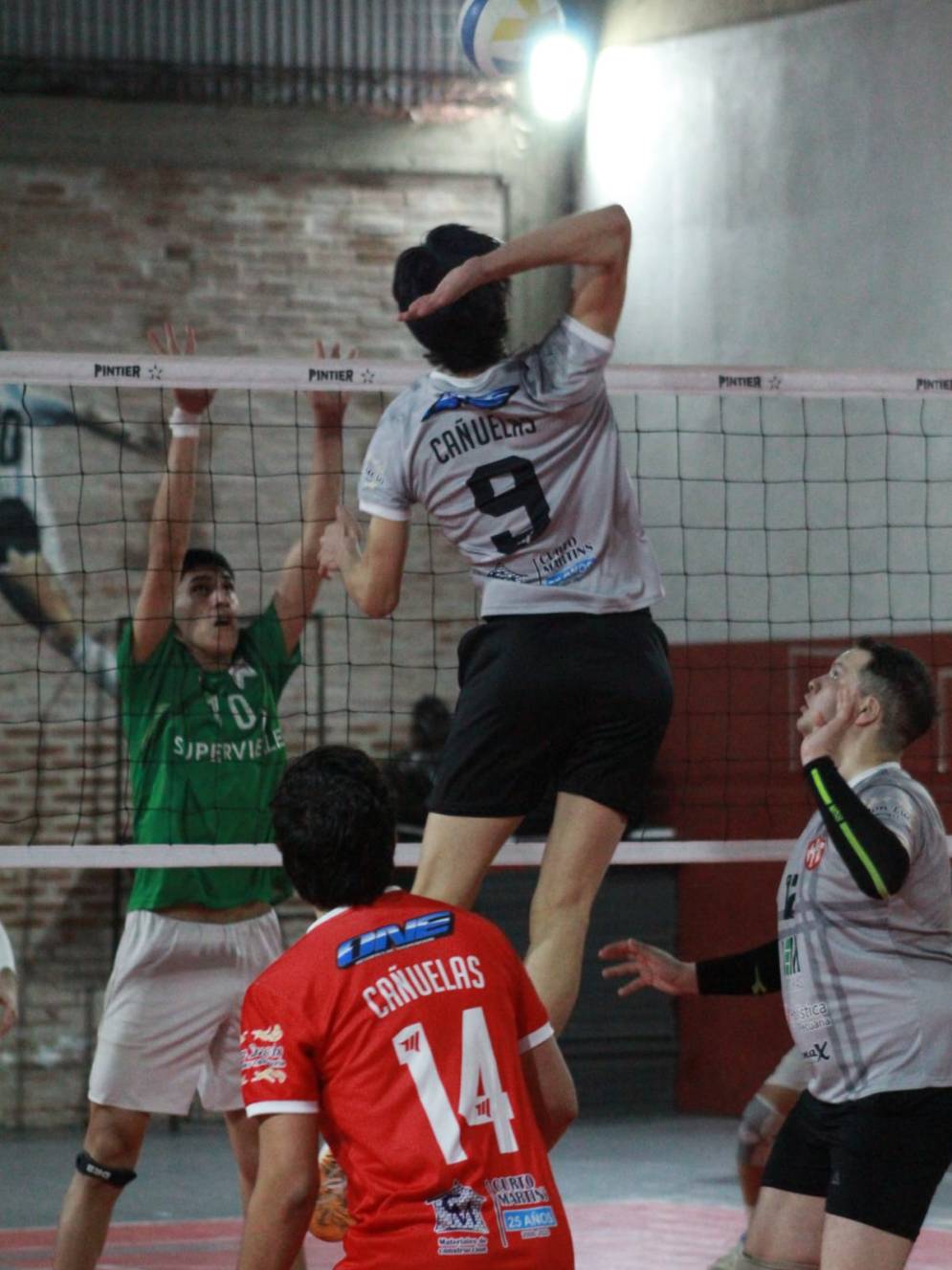 Una noche vibrante. Ph: redes V&oacute;ley&nbsp;CFC.