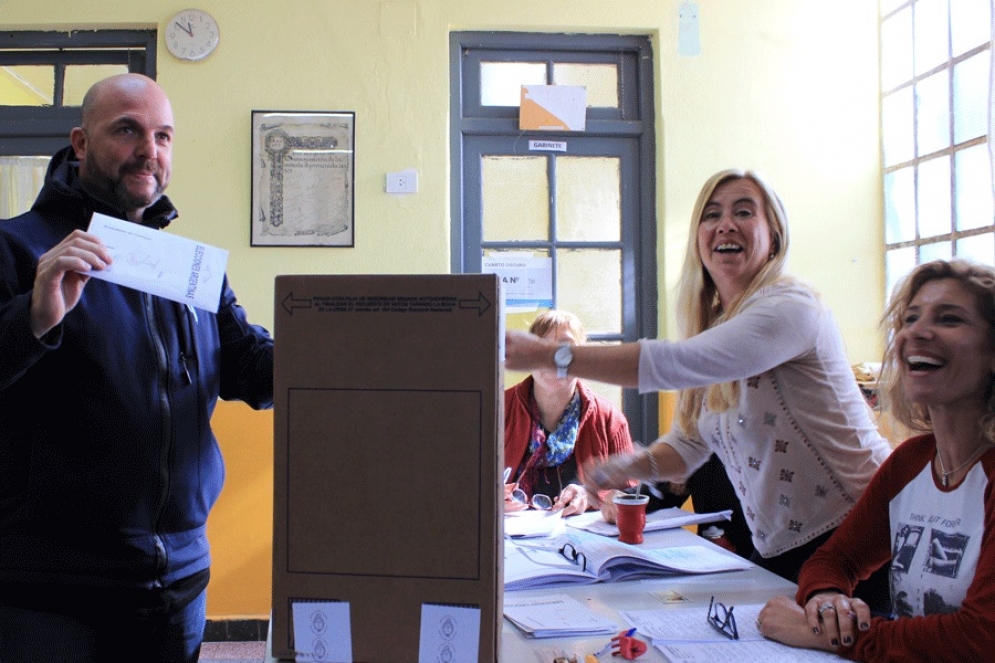 Sarlenga, capturado por la c&aacute;mara de NacPop.