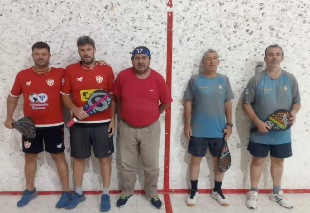 Andres y "Mel", con Antonio Jaime de&nbsp;rayero.