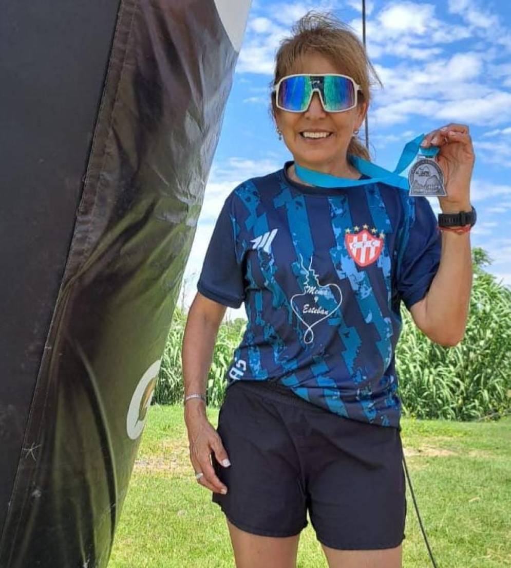 Dominguez y la medalla, una relaci&oacute;n de a&ntilde;os.