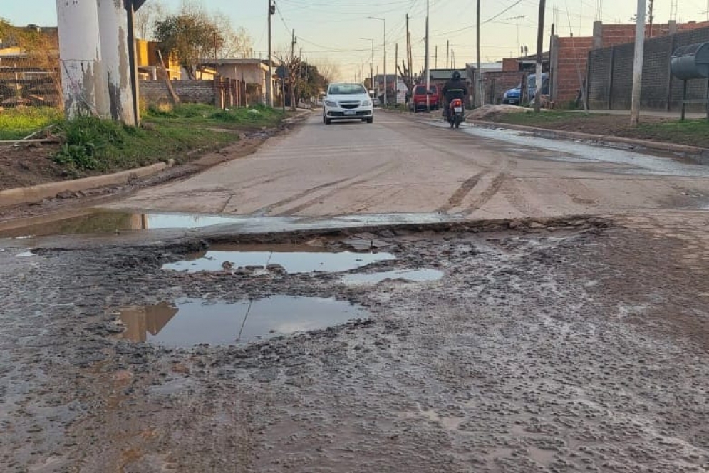 El cruce de Basavilbaso y Larrea