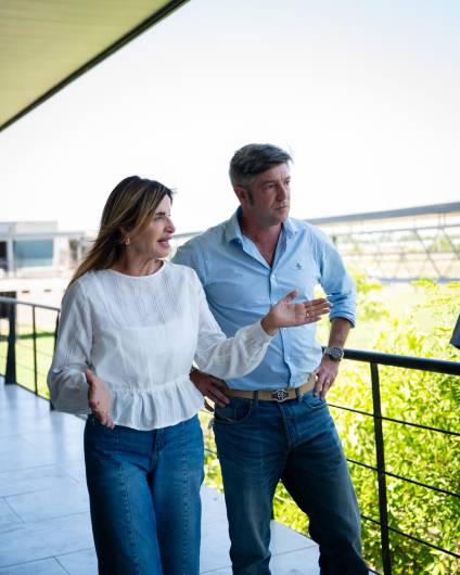 La intendenta Marisa Fassi recorrió las instalaciones del Mercado Agroganadero de Cañuelas