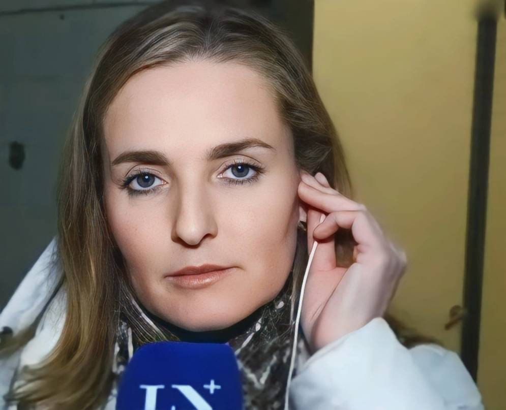 Cantoni dando una entrevista a La Naci&oacute;n M&aacute;s en 2018. 