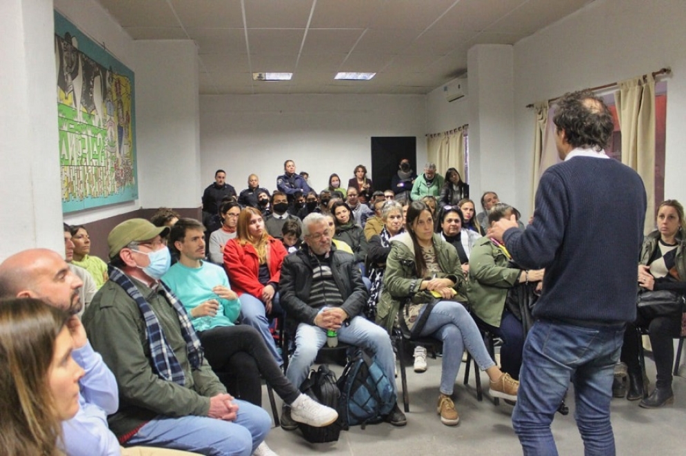 Hubo un amplio p&uacute;blico masculino.