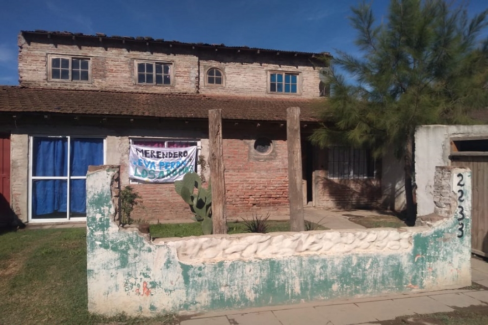 El merendero Eva Per&oacute;n ubicado en calle San Juan 2233 del barrio Los aromos