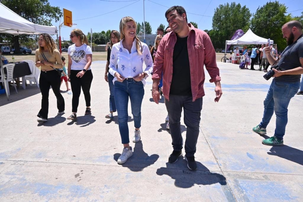 Hace semanas que acompa&ntilde;a a la intendenta Fassi en distintas actividades.
