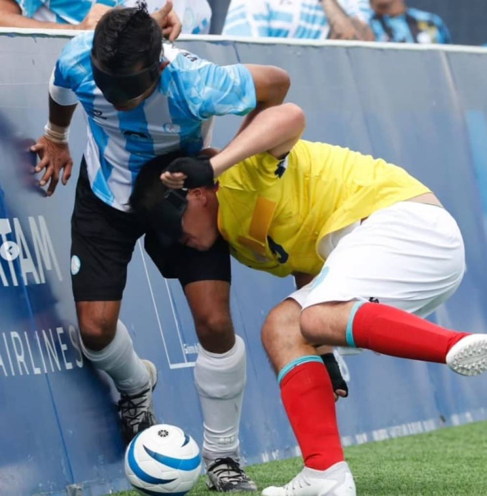 Junior, con la albiceleste.