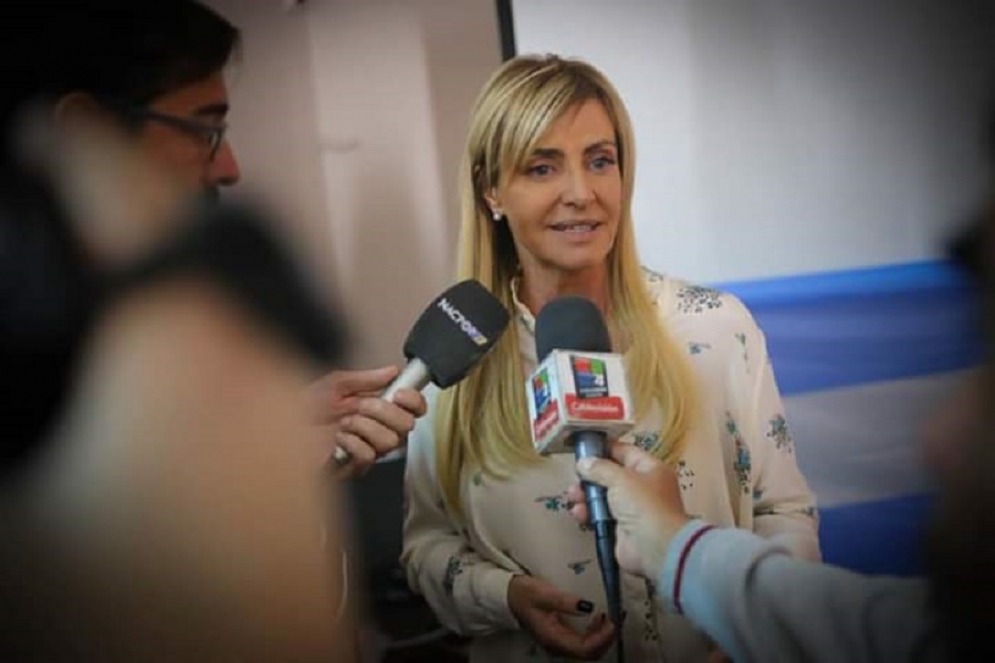 La Jefa de Gabinete habl&oacute; tras el acto en el municipio, este mi&eacute;rcoles al mediod&iacute;a.