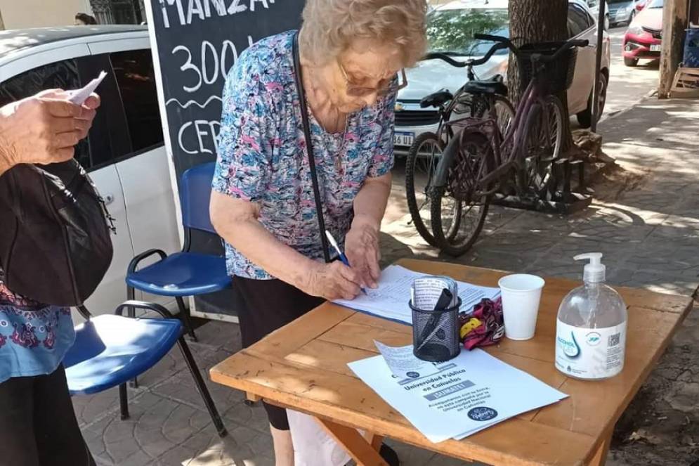 Apuntan a reunir la adhesi&oacute;n de los vecinos del distrito.