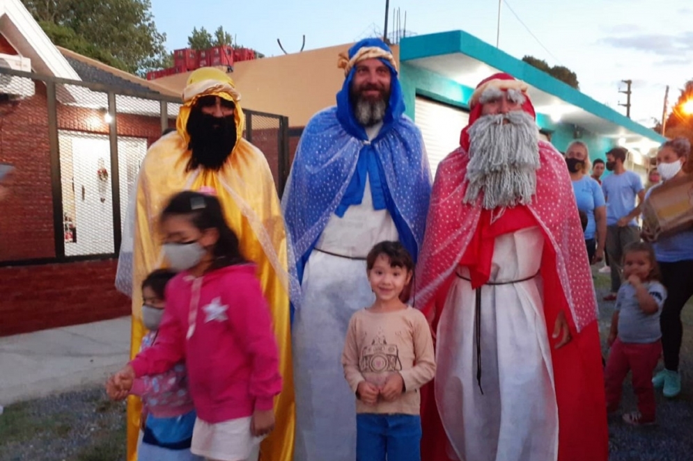 Los m&aacute;s chicos disfrutaron de la magia de Los Reyes.