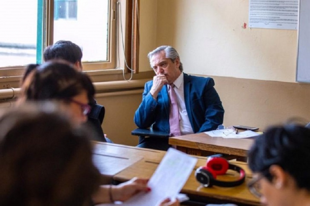 El presidente Alberto Fern&aacute;ndez es profesor de Derecho en la UBA.