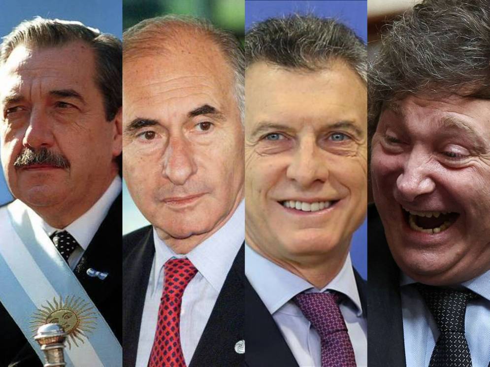 Un pocker de presidentes sin ADN peronista.