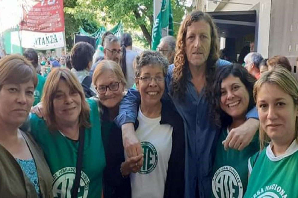 La oposici&oacute;n local del sindicato estuvo el jueves.