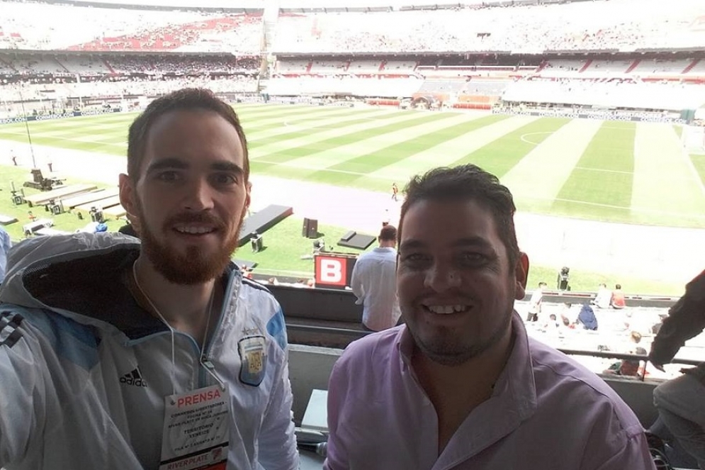 Nicol&aacute;s Celhabe y Emiliano Silvero ser&aacute;n el relator y el comentarista del encuentro. 