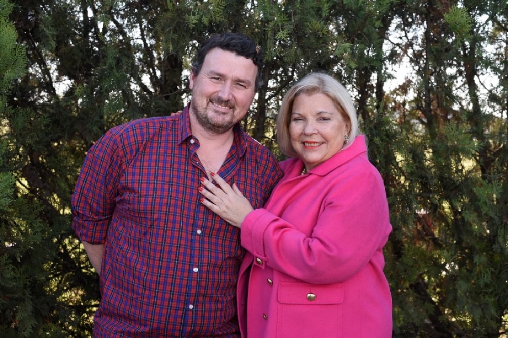 Santiago Mac Goey y Elisa Carri&oacute;.