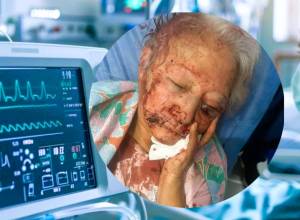 Mabel fue derivada a la terapia intensiva del Hospital Cuenca Alta.