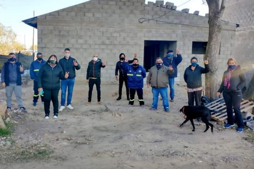 Los que dieron el presente en la convocatoria.