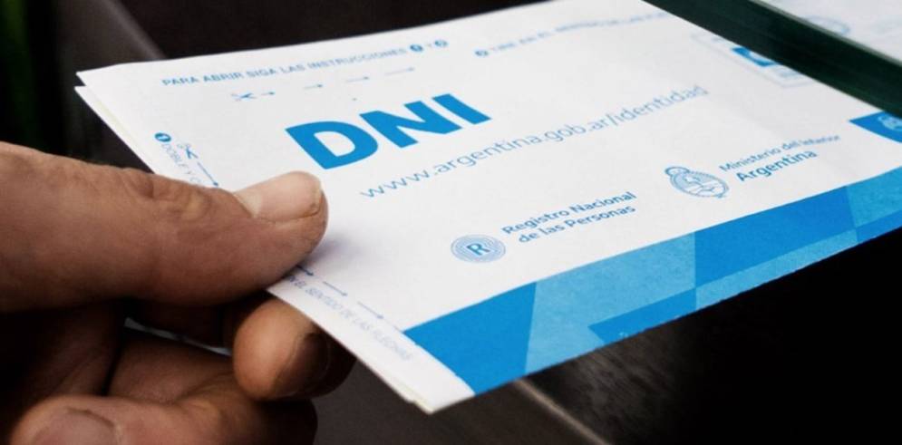 El tr&aacute;mite b&aacute;sico de DNI cuesta desde hoy $3.000.