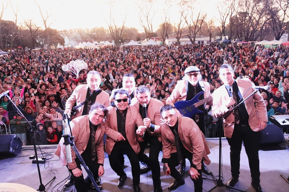 "Los Charros" fueron el show central.