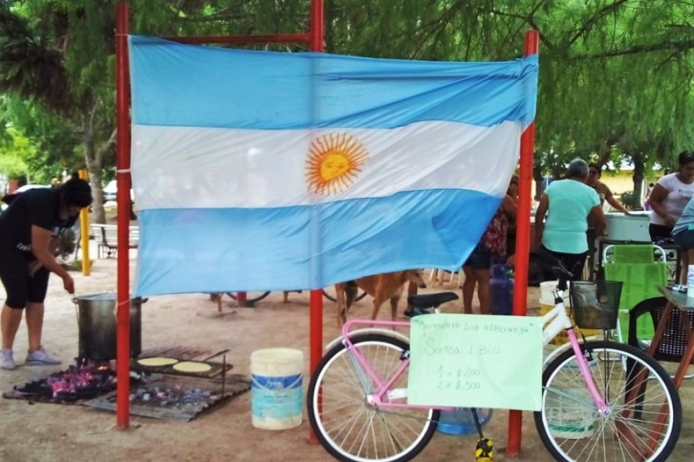 El encuentro se realiz&oacute; el lunes feriado en la Plaza Ag&uuml;ero.