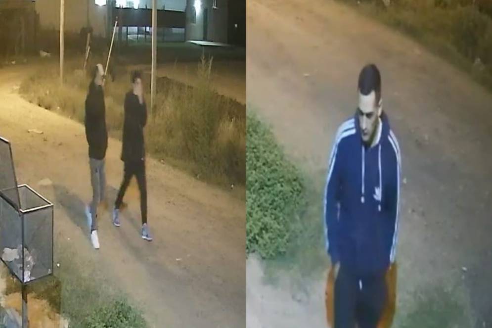 Las c&aacute;maras captaron los movimientos de la banda. 