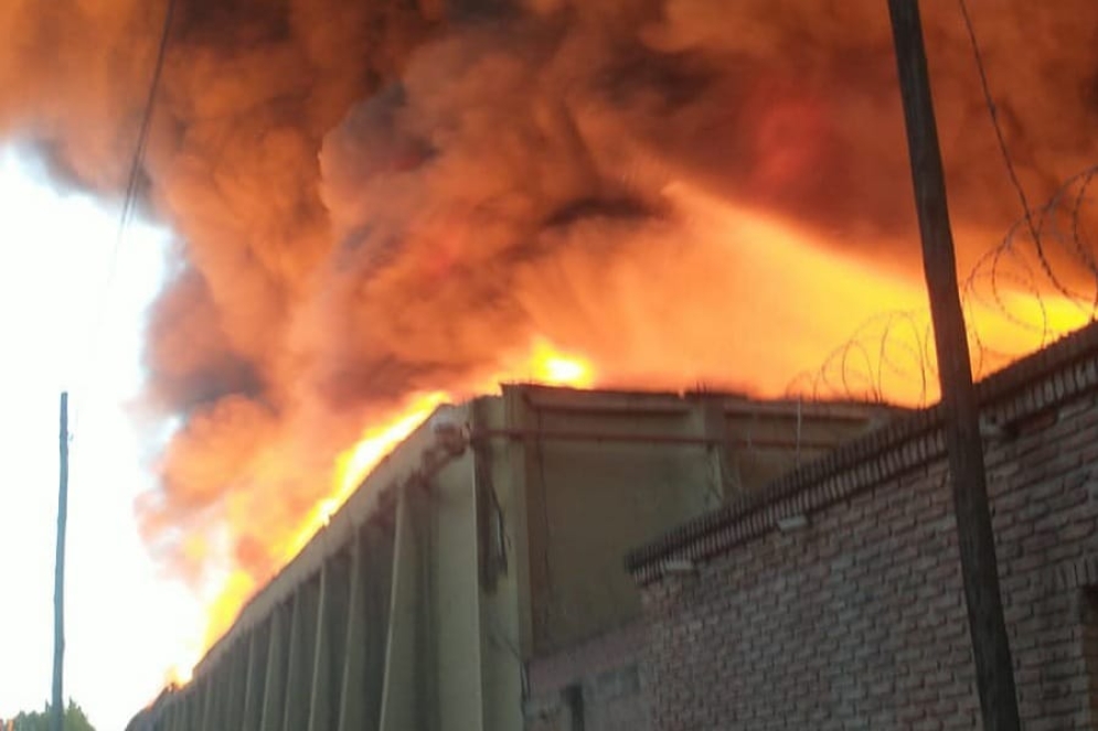 Las llamas generaron temor y preocupaci&oacute;n en la zona.