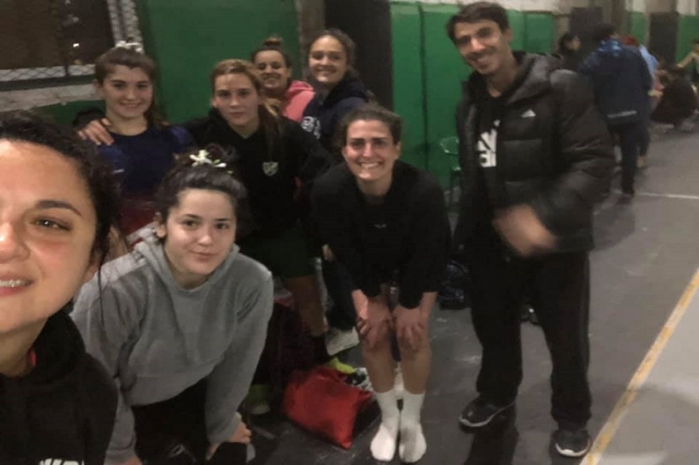 La "selfie" de la victoria.