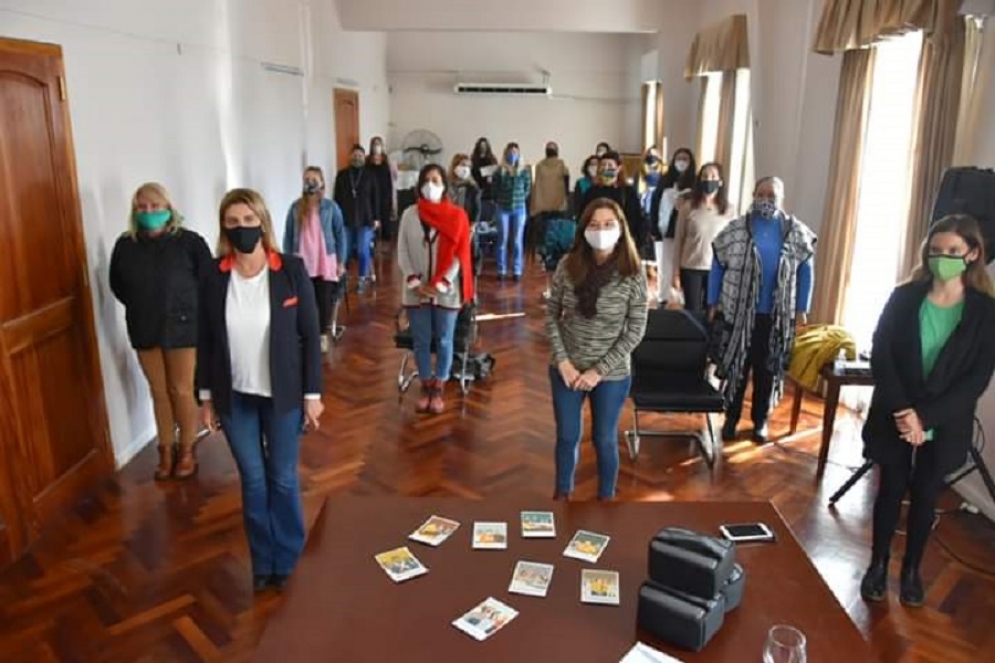 D&iacute;az y Fassi hablaron con NacPop TV. Ph: Prensa ministerio.
