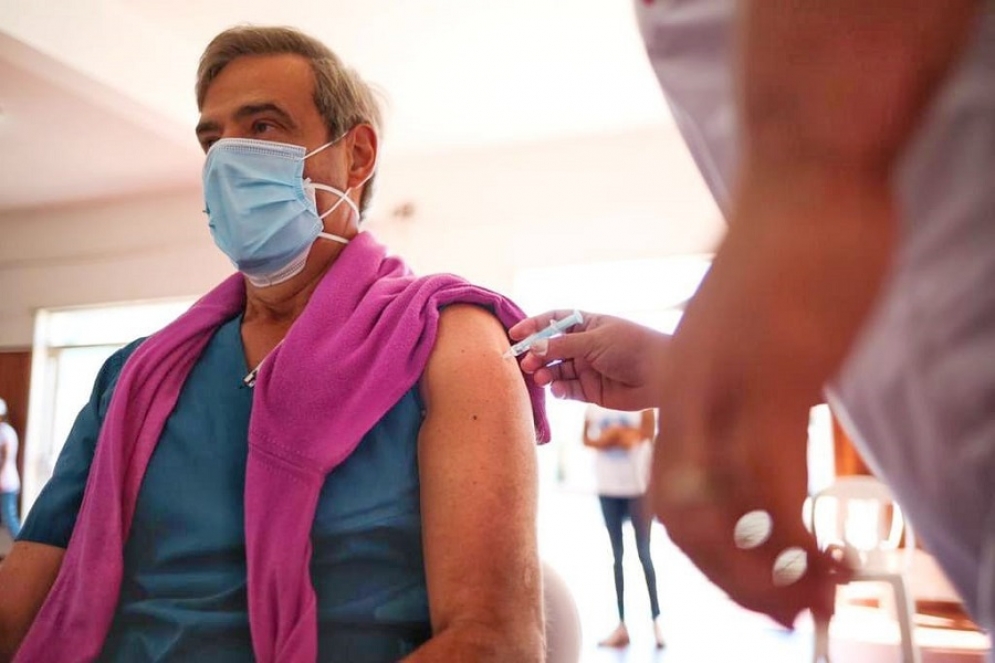 "Calculamos vacunar 130 personas por d&iacute;a"